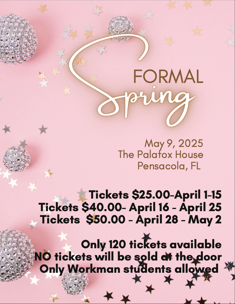 Spring Formal Information